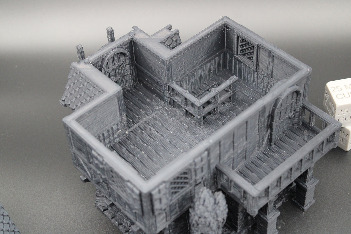 Tabletop Terrain Fantasy A Frame Chalet House Dnd RPG wargame skirmish 28mm
