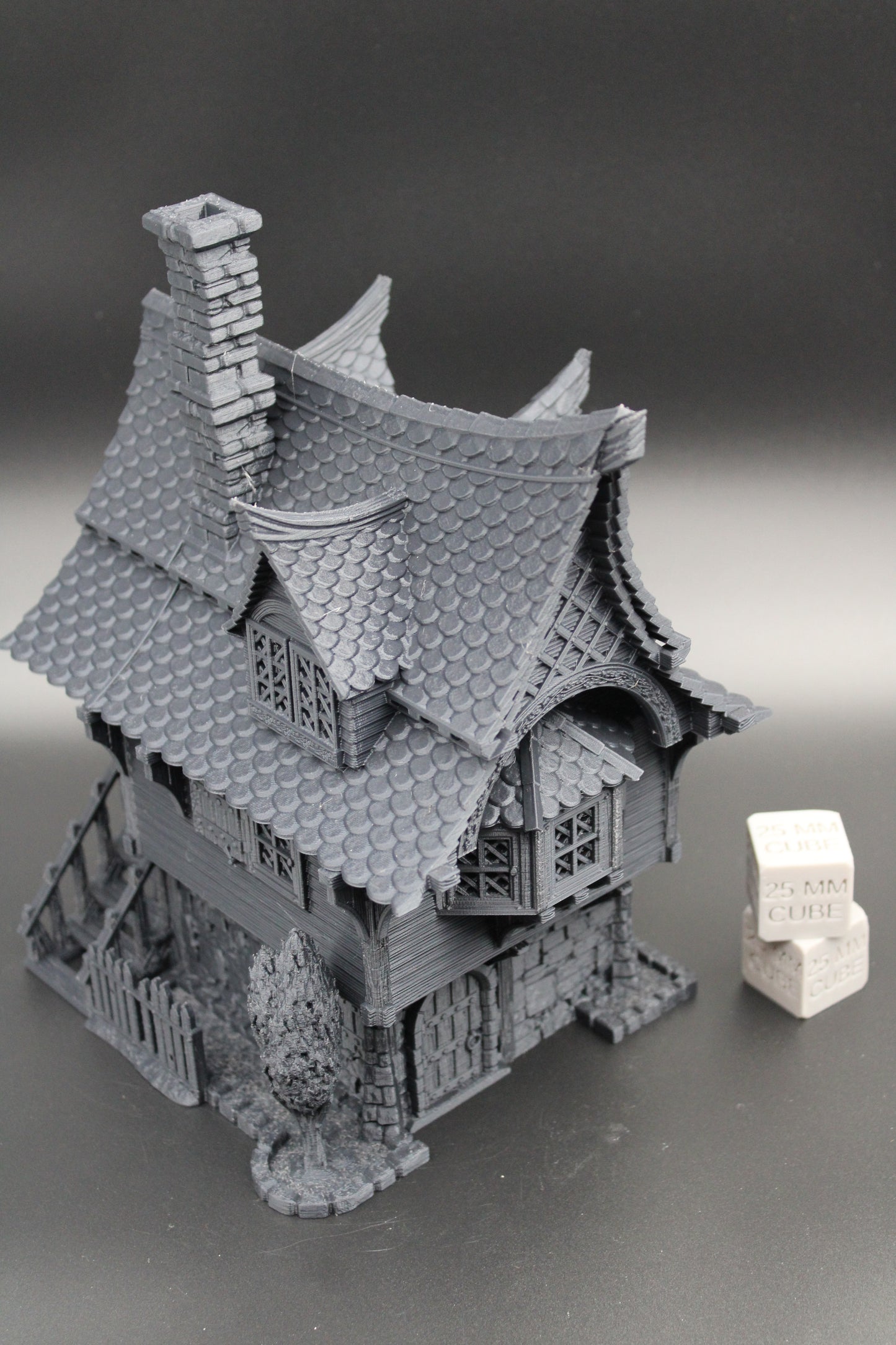 Tabletop Terrain Fantasy Estate Manor House Merchant Dnd RPG wargame skirmish 28mm