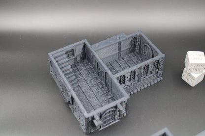 Tabletop Terrain Fantasy Chapel Tower House Dnd RPG wargame skirmish 28mm