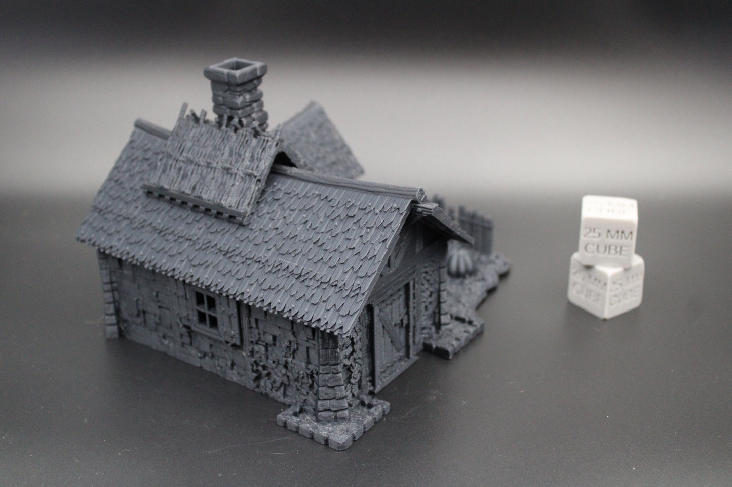 Tabletop Terrain Fantasy Farm House Cottage Garden Dnd RPG wargame skirmish 28mm