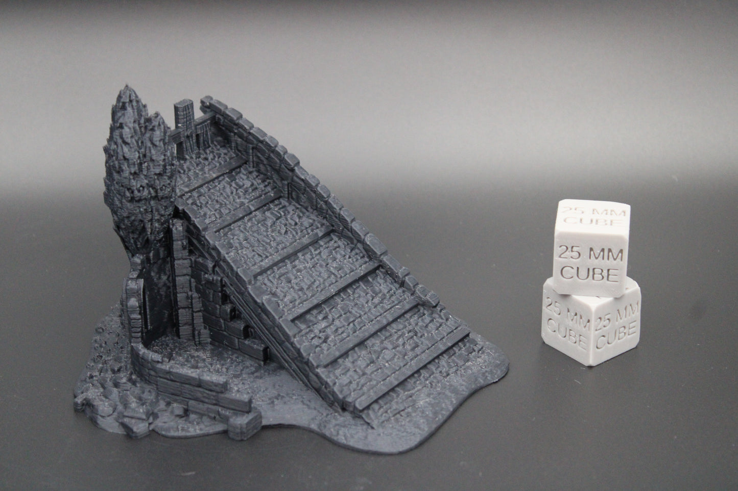 Tabletop Terrain Fantasy Bridge Ruin Dnd RPG wargame skirmish 28mm
