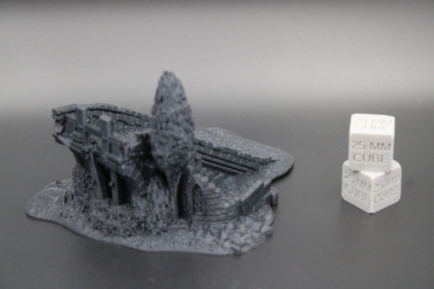 Tabletop Terrain Fantasy Bridge Ruin Dnd RPG wargame skirmish 28mm