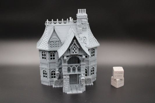 Tabletop Terrain Fantasy Modest Manor House Dnd RPG wargame skirmish 28mm