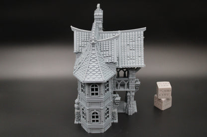 Tabletop Terrain Fantasy Modest Manor House Dnd RPG wargame skirmish 28mm
