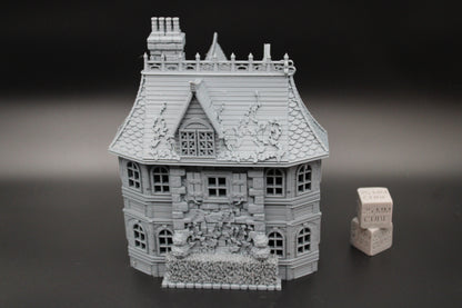 Tabletop Terrain Fantasy Modest Manor House Dnd RPG wargame skirmish 28mm