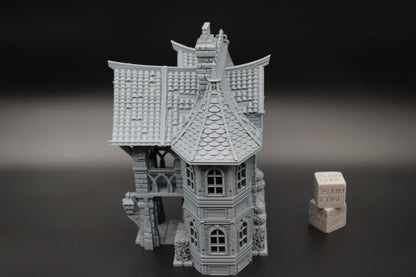 Tabletop Terrain Fantasy Modest Manor House Dnd RPG wargame skirmish 28mm