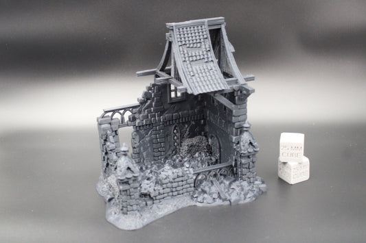 Tabletop Terrain Fantasy 3 Story Manor Ruin Dnd RPG wargame skirmish 28mm