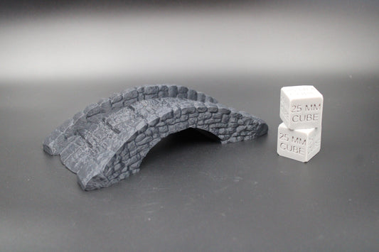 Tabletop Terrain Fantasy Low Stone Bridge Dnd RPG wargame skirmish 28mm