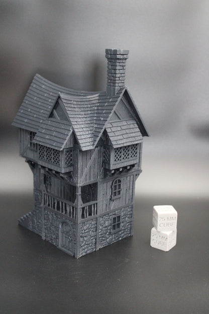 Tabletop Terrain Fantasy Boarding House Dnd RPG wargame skirmish 28mm
