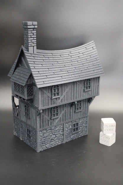 Tabletop Terrain Fantasy Boarding House Dnd RPG wargame skirmish 28mm
