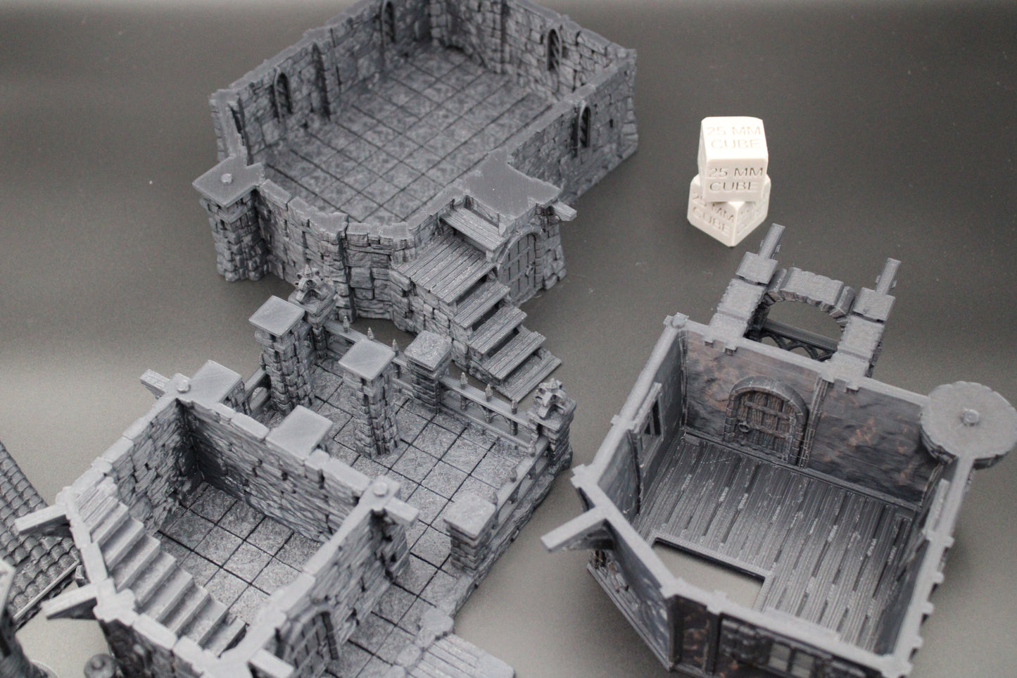 Tabletop Terrain Fantasy Mercenary Guild Manor House Dnd RPG wargame skirmish 28mm