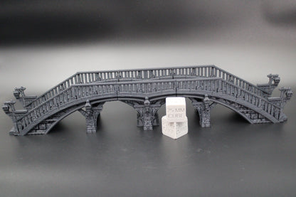 Tabletop Terrain Fantasy Large Modular Bridge Dnd RPG wargame skirmish 28mm