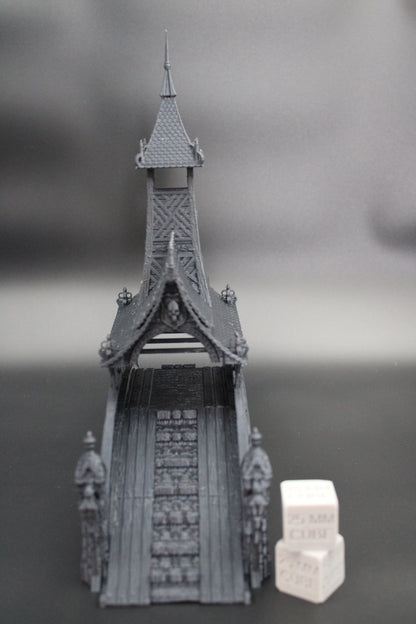 Tabletop Terrain Fantasy Large Covered Bridge Dnd RPG wargame skirmish 28mm