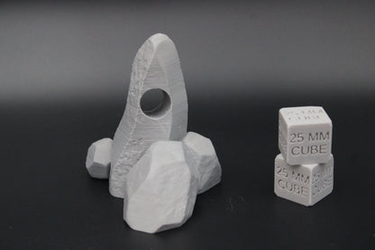 Tabletop Terrain Fantasy Druid Stone Cairn Dnd RPG wargame skirmish 28mm