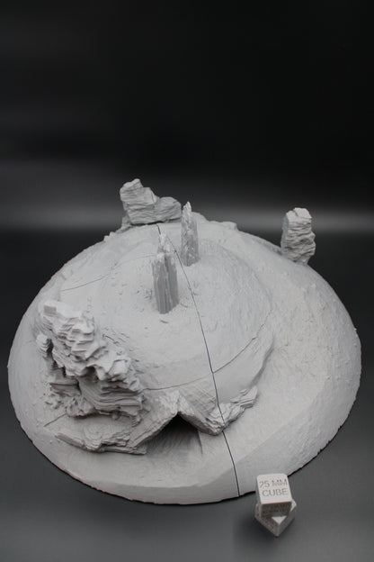 Tabletop Terrain Epic Burial Mound Barrow Dnd RPG wargame skirmish 28mm 32mm BC1