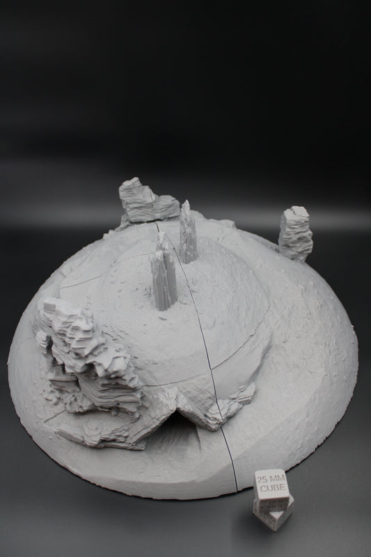 Tabletop Terrain Epic Burial Mound Barrow Dnd RPG wargame skirmish 28mm 32mm BC1