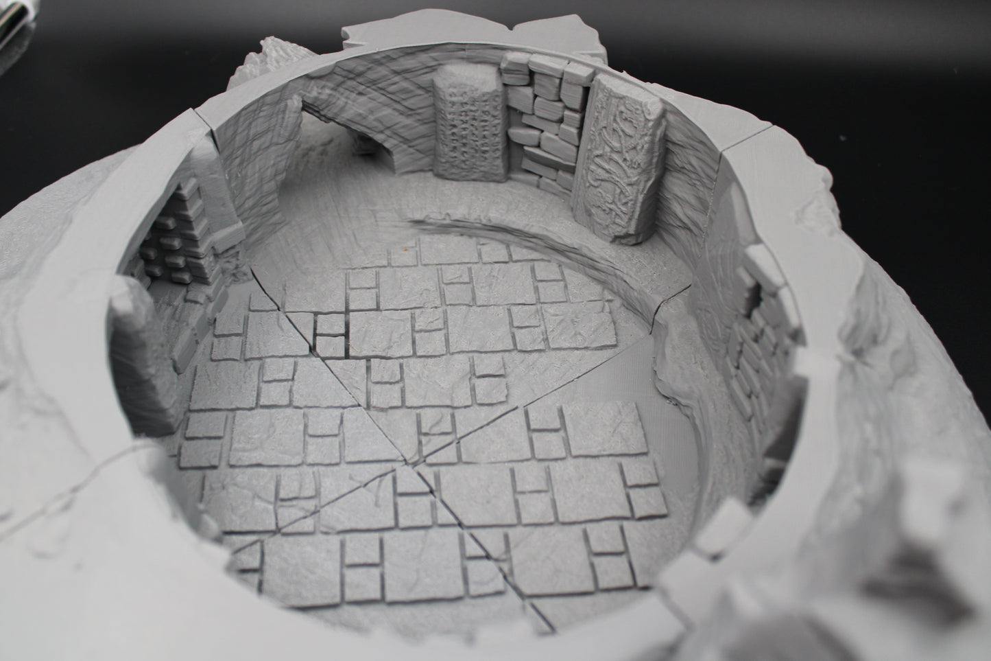 Tabletop Terrain Epic Burial Mound Barrow Dnd RPG wargame skirmish 28mm 32mm BC1