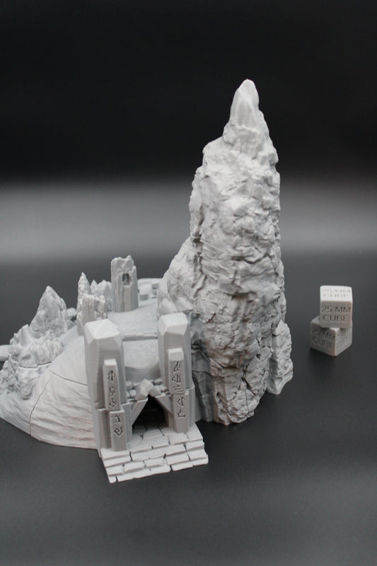 Tabletop Terrain Burial Mound Barrow Crypt Dnd RPG wargame skirmish 28-32mm BC3