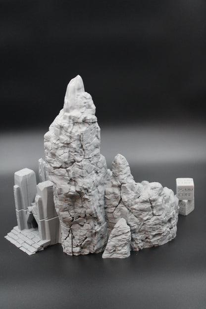 Tabletop Terrain Burial Mound Barrow Crypt Dnd RPG wargame skirmish 28-32mm BC3