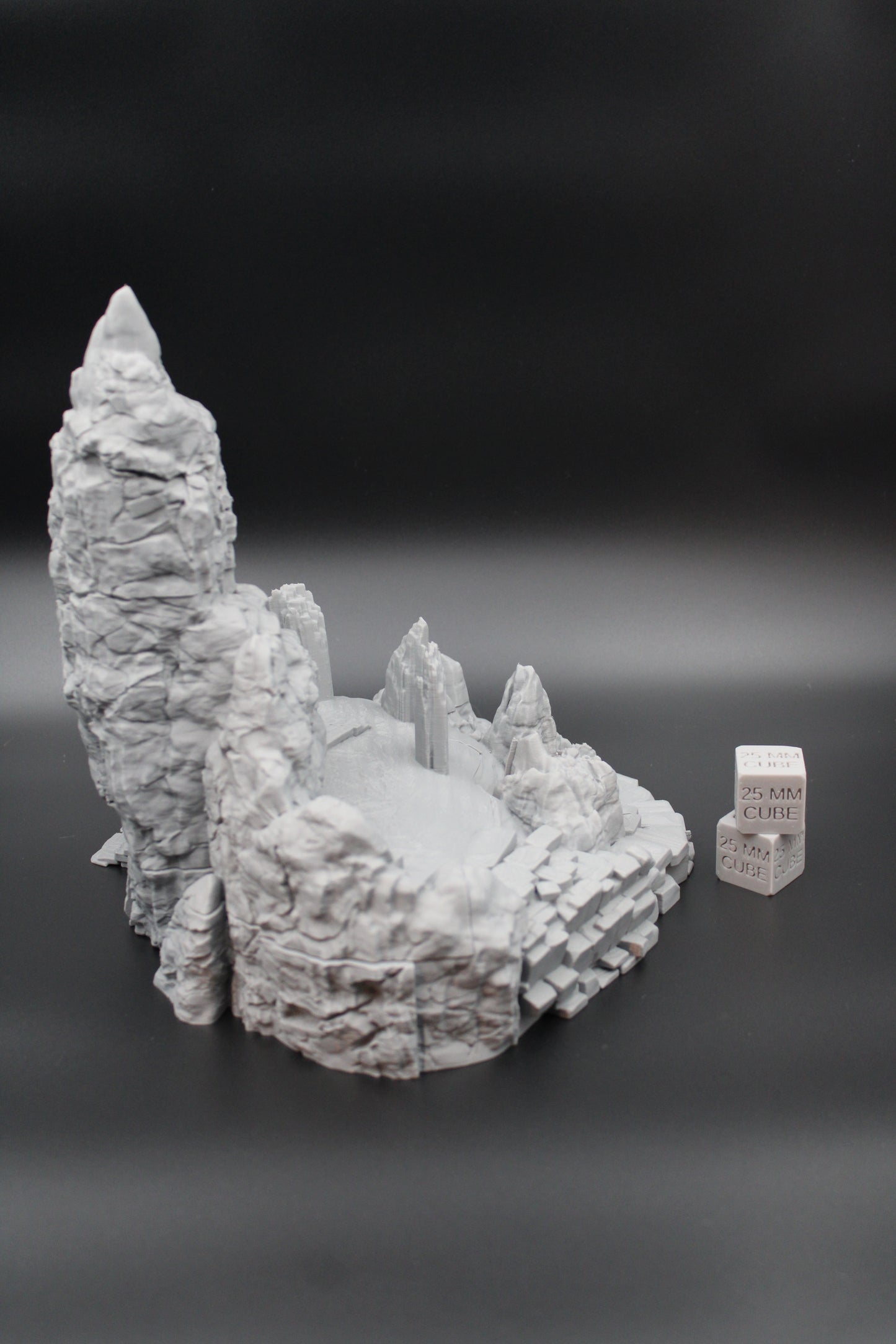 Tabletop Terrain Burial Mound Barrow Crypt Dnd RPG wargame skirmish 28-32mm BC3