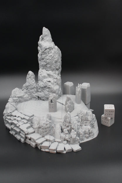 Tabletop Terrain Burial Mound Barrow Crypt Dnd RPG wargame skirmish 28-32mm BC3
