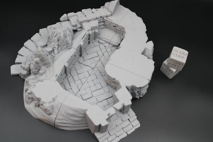 Tabletop Terrain Burial Mound Barrow Crypt Dnd RPG wargame skirmish 28-32mm BC3