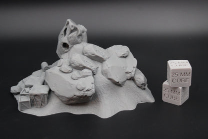 Tabletop Terrain Smugglers Hideout Dungeon Entrance Dnd RPG Skirmish 28mm