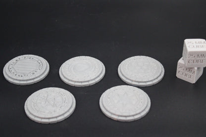 Tabletop Terrain Summoning Circles Dnd RPG Skirmish 28mm