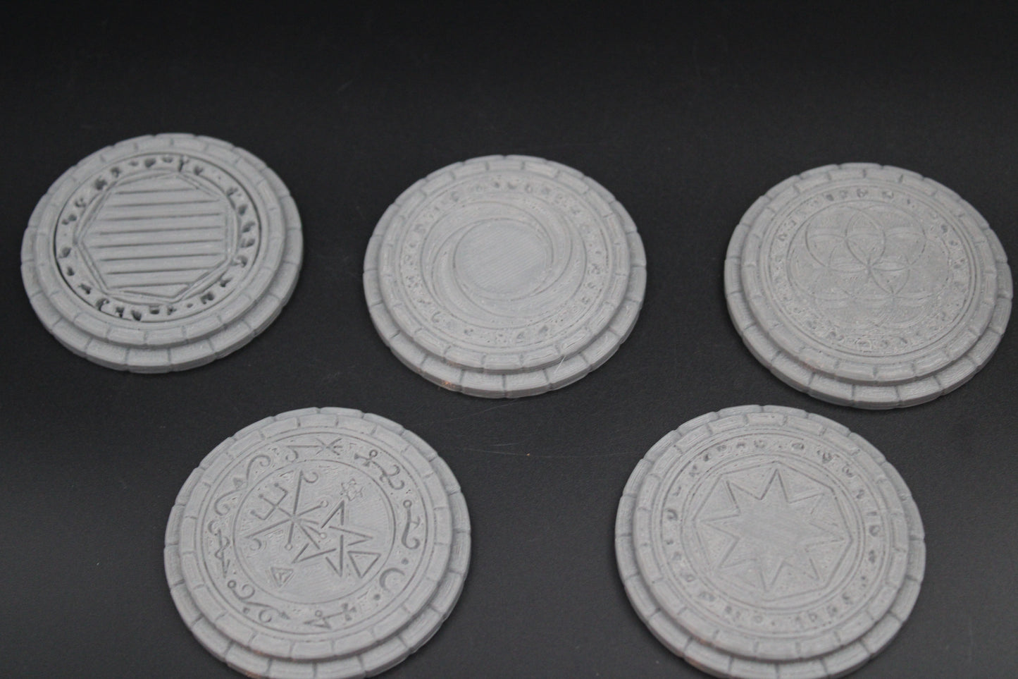 Tabletop Terrain Summoning Circles Dnd RPG Skirmish 28mm