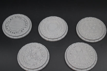 Tabletop Terrain Summoning Circles Dnd RPG Skirmish 28mm