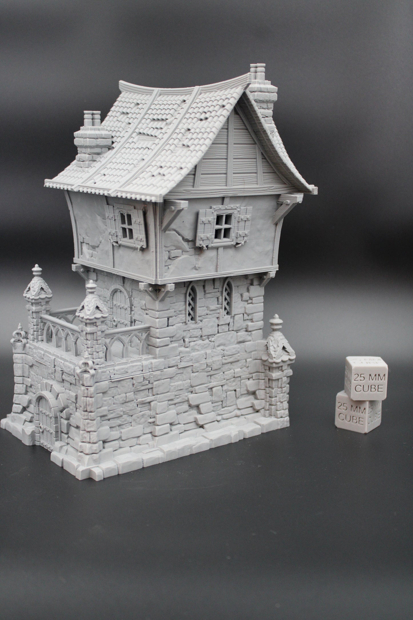 Tabletop Terrain Fantasy Undertaker Sewer House Dnd RPG wargame skirmish 28mm