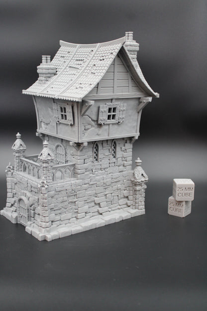 Tabletop Terrain Fantasy Undertaker Sewer House Dnd RPG wargame skirmish 28mm