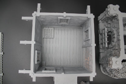 Tabletop Terrain Fantasy Undertaker Sewer House Dnd RPG wargame skirmish 28mm
