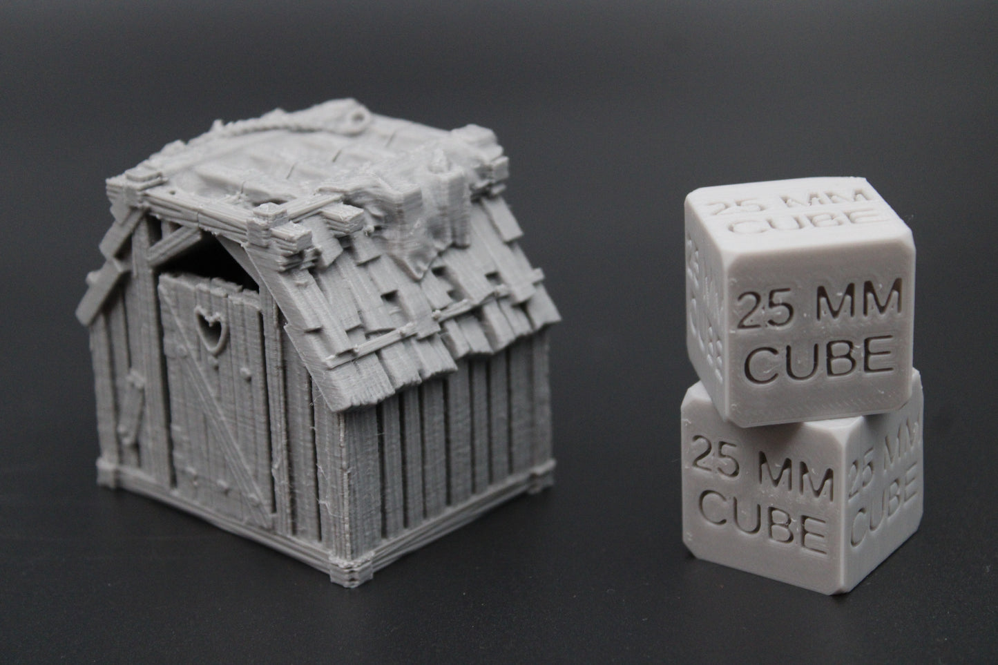 Tabletop Terrain Fantasy Medieval Outhouse Toilet Dnd RPG wargame skirmish 28mm