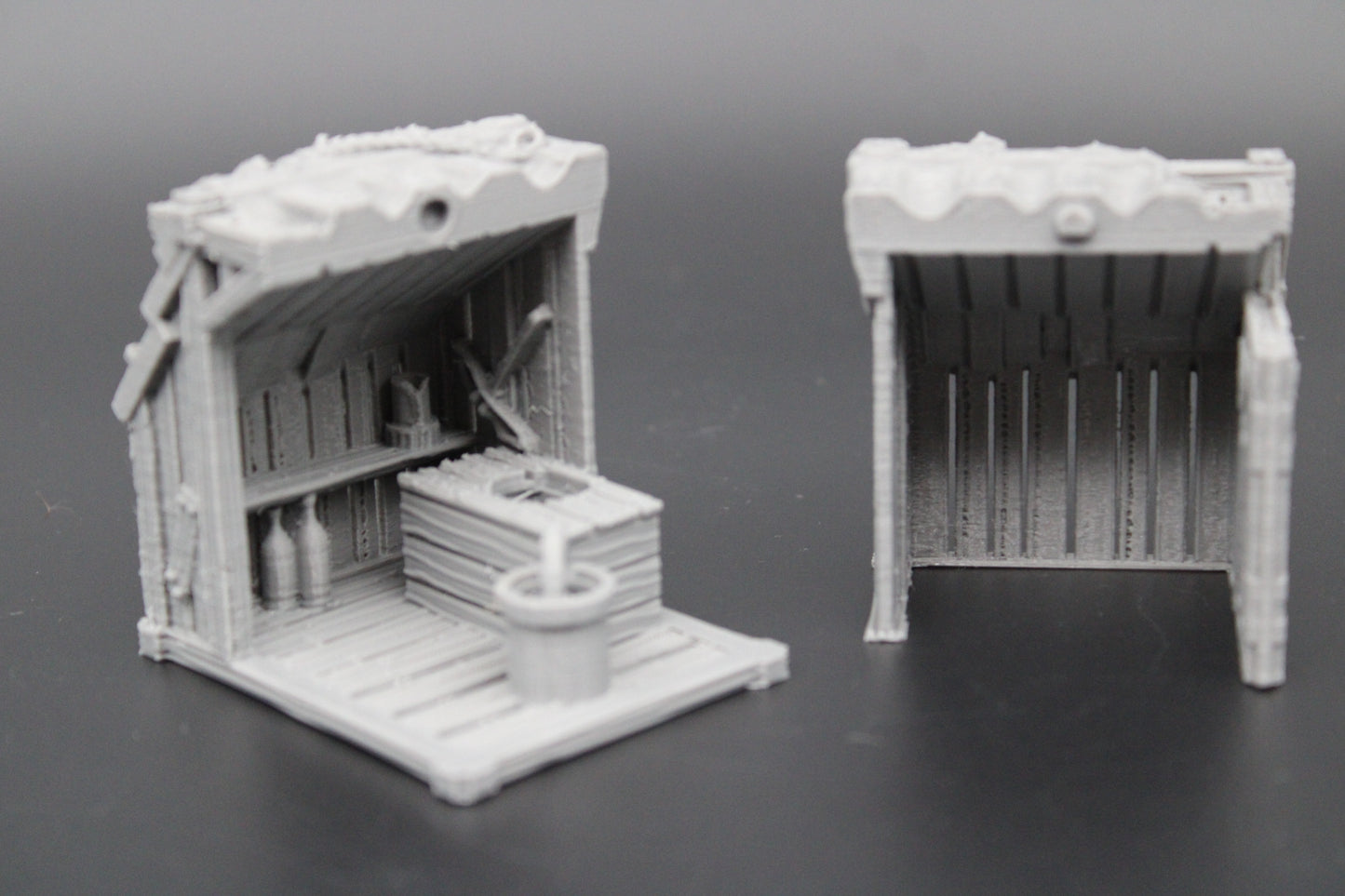 Tabletop Terrain Fantasy Medieval Outhouse Toilet Dnd RPG wargame skirmish 28mm