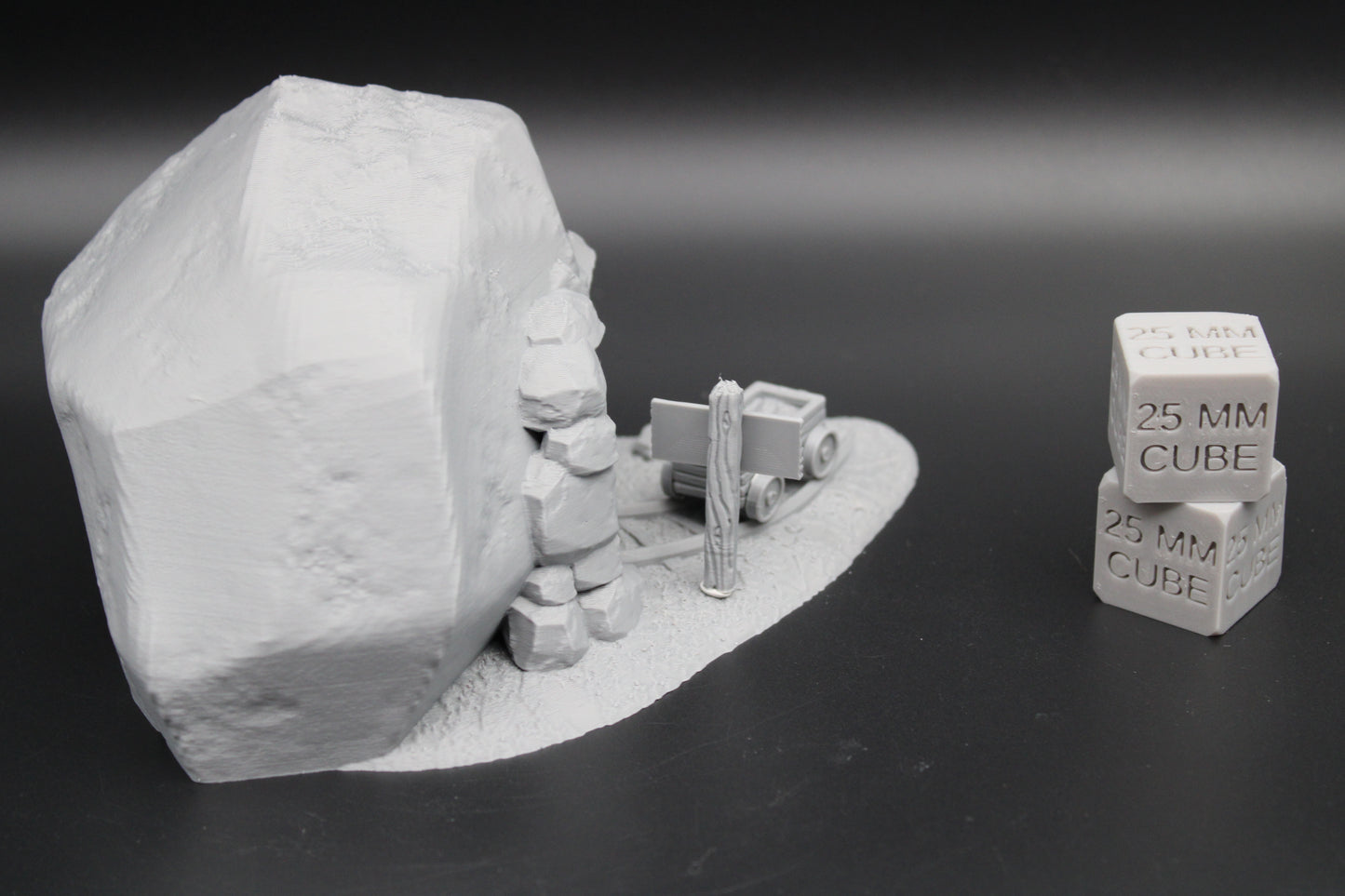 Tabletop Terrain Mine Dungeon Entrance Dnd RPG Skirmish 28mm