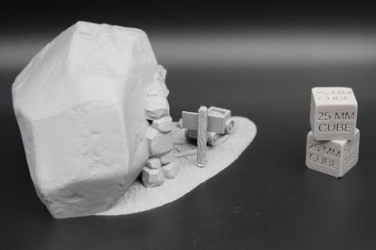 Tabletop Terrain Mine Dungeon Entrance Dnd RPG Skirmish 28mm