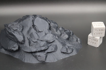 Tabletop Terrain Rock Pile Cave Dungeon Entrance Dnd RPG Skirmish 28mm