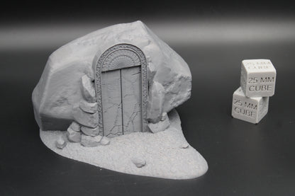 Tabletop Terrain Dwarven Dungeon Entrance Dnd RPG Skirmish 28mm
