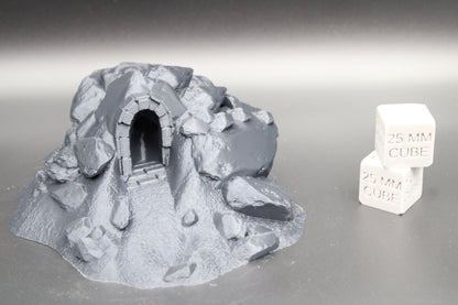 Tabletop Terrain Cut Stone Dungeon Entrance Dnd RPG Skirmish 28mm