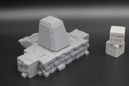 Tabletop Terrain Temple Ruin Dungeon Entrance Dnd RPG Skirmish 28mm