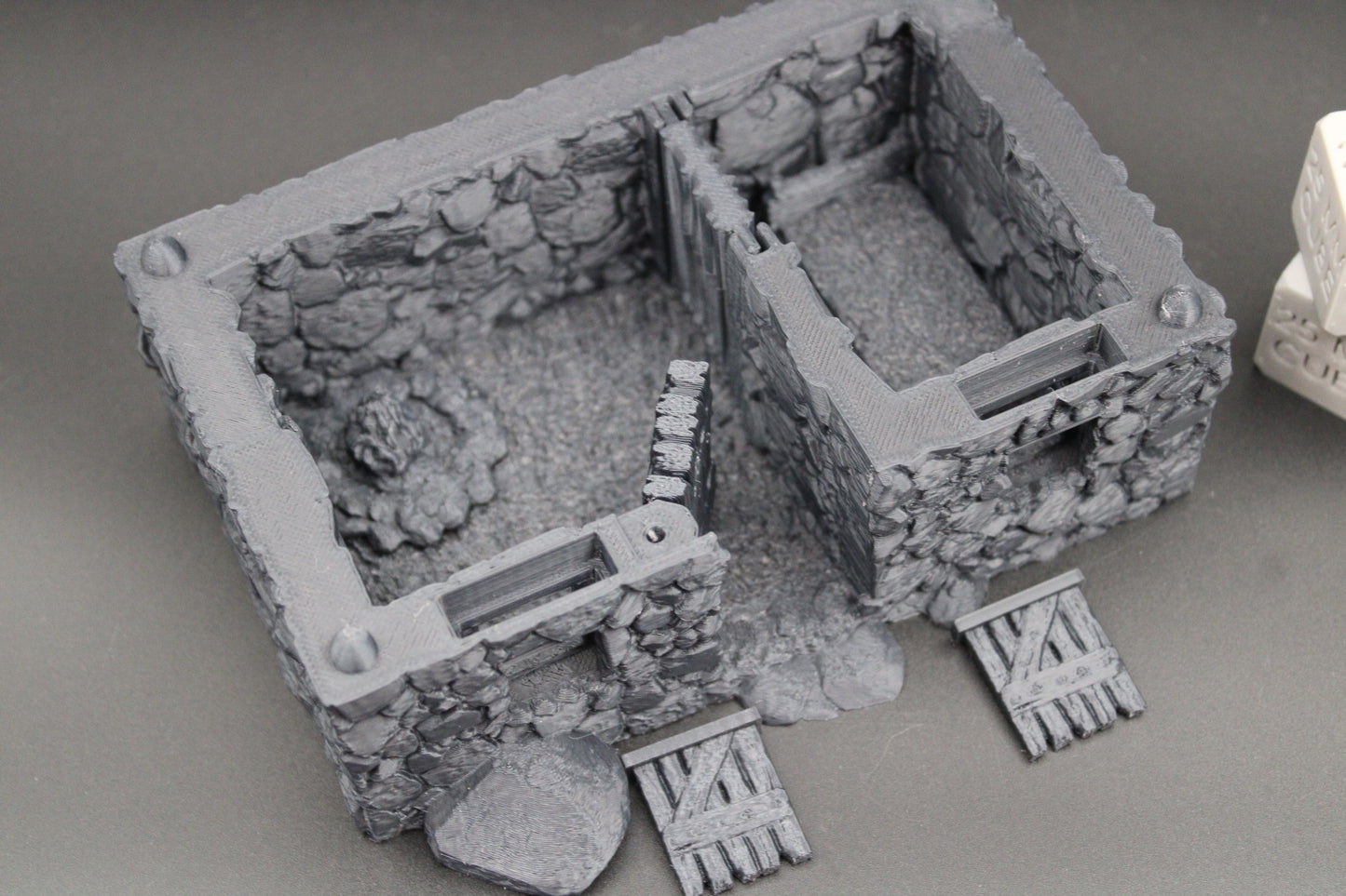 Tabletop Terrain Stone Earth Chieftains Hut Viking Germanic Highland Dnd RPG Skirmish