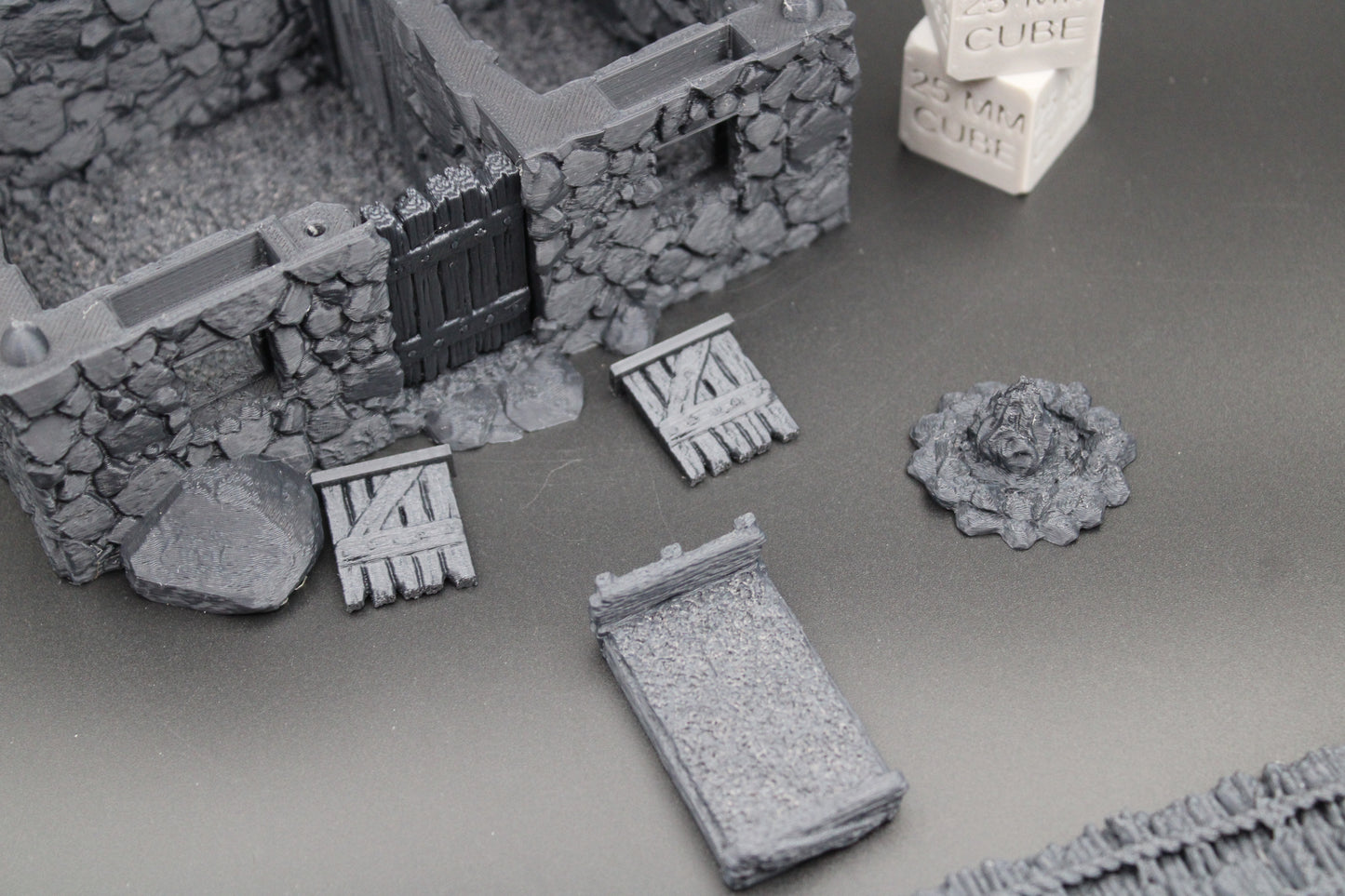 Tabletop Terrain Stone Earth Chieftains Hut Viking Germanic Highland Dnd RPG Skirmish