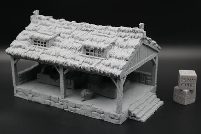 Tabletop Terrain Wash House Dnd RPG wargame skirmish 28mm