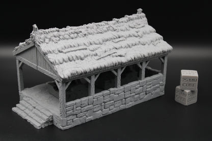 Tabletop Terrain Wash House Dnd RPG wargame skirmish 28mm