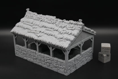 Tabletop Terrain Wash House Dnd RPG wargame skirmish 28mm