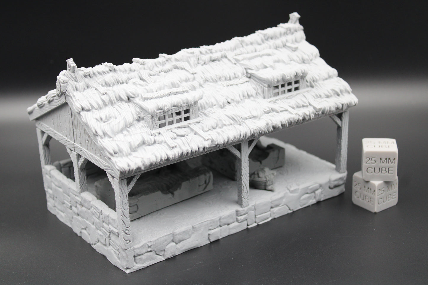 Tabletop Terrain Wash House Dnd RPG wargame skirmish 28mm