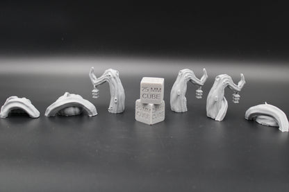 Tabletop Terrain Bent Tree Lantern Pumpkin Vine Scatter 28mm skirmish rpg wargame