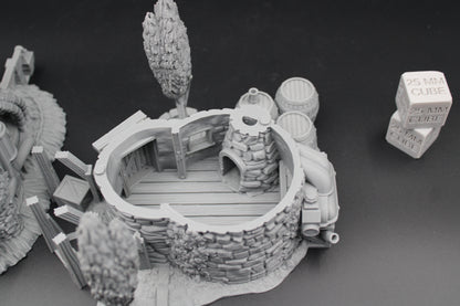 Tabletop Terrain Dwarven Brewery Mead Ale Beer Dnd RPG Wargame Skirmish 28mm