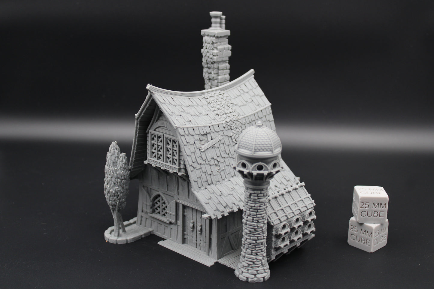 Tabletop Terrain Bird Pigeon Post Office Dnd RPG Wargame Skirmish 28mm